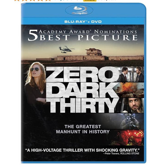 Zero Dark Thirty (Blu-ray/DVD Combo) SEALED - Picture 1 of 3